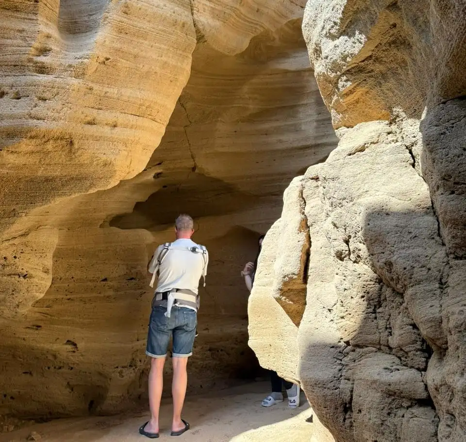 visit of the canyons in timlalin dunes with Guied /photographer